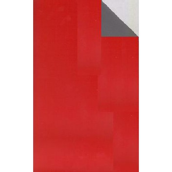  Geschenkpapier; 70 cm x ca. 200 m; bicolor, zweiseitig farbig; rot-grau; 70210; Geschenkpapier, glatt; Secare-Rolle; rot: glänzend; grau: matt 