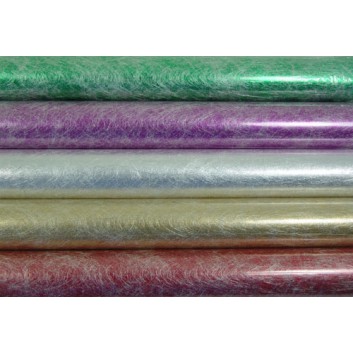  Geschenkfolie; 70 cm x 1,5 m; Strukturgewebe, uni - Variante: Elixir; Auslauf: Restfarbe - lila; Papier mit Gewebe; Röllchen 
