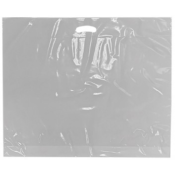  Plastik-Tragetaschen; 72 + 10 x 59 cm; unbedruckt; weiß; ca. 60 my, extrastark; LDPE; mit verstärktem Griffloch; Breite + Bodenfalte x Höhe 