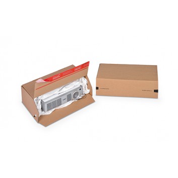  ColomPac Schnellfaltkarton,Eurobox +SK-Verschluß; 294 x 94 x 137 mm; braun; 1-wellig, B-Welle; Wellpappe, braun-braun 