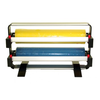  Legro Abroller Legro Midi Duo; 2 Rollen a 50 cm Breite (DU -15,5cm); Rahmen+Messer - Halterung separat; gezahntes Messer; für Folie und Papier 